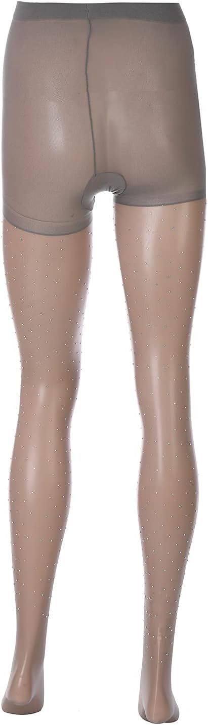 BB Women's Embroidered Tights (Grey)