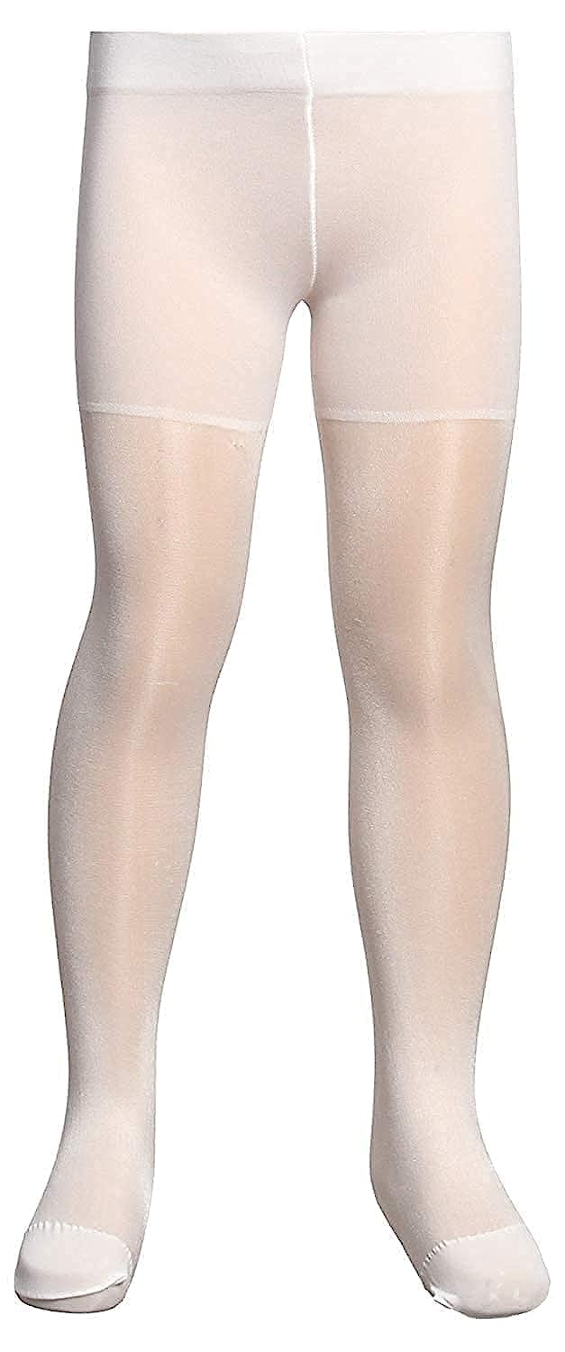 Silvy Crystal Tights For Girls - White , 2724633592067
