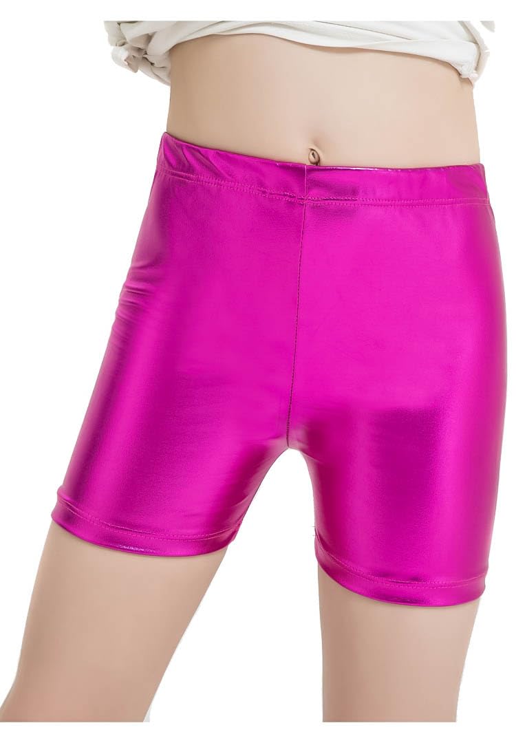 Hot Shorts Disco Leather For Girls