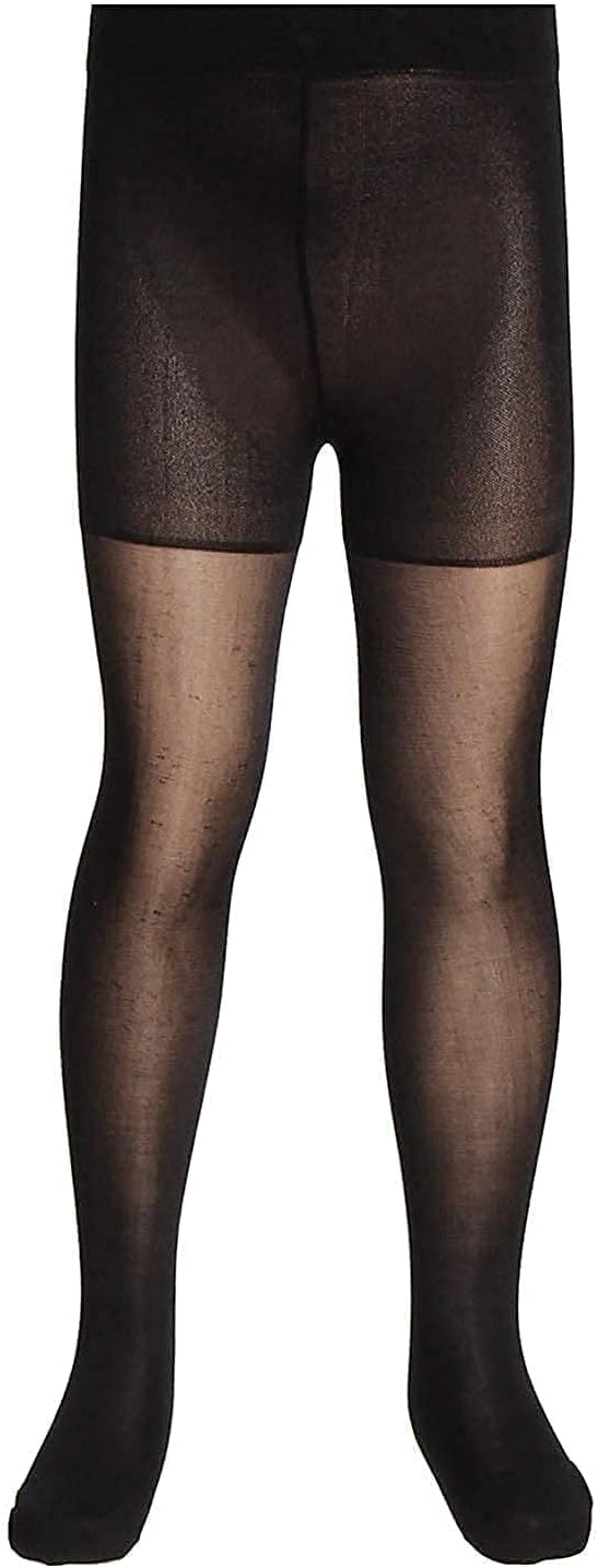 Silvy Crystal Tights For Girls - Black - 2724633591718