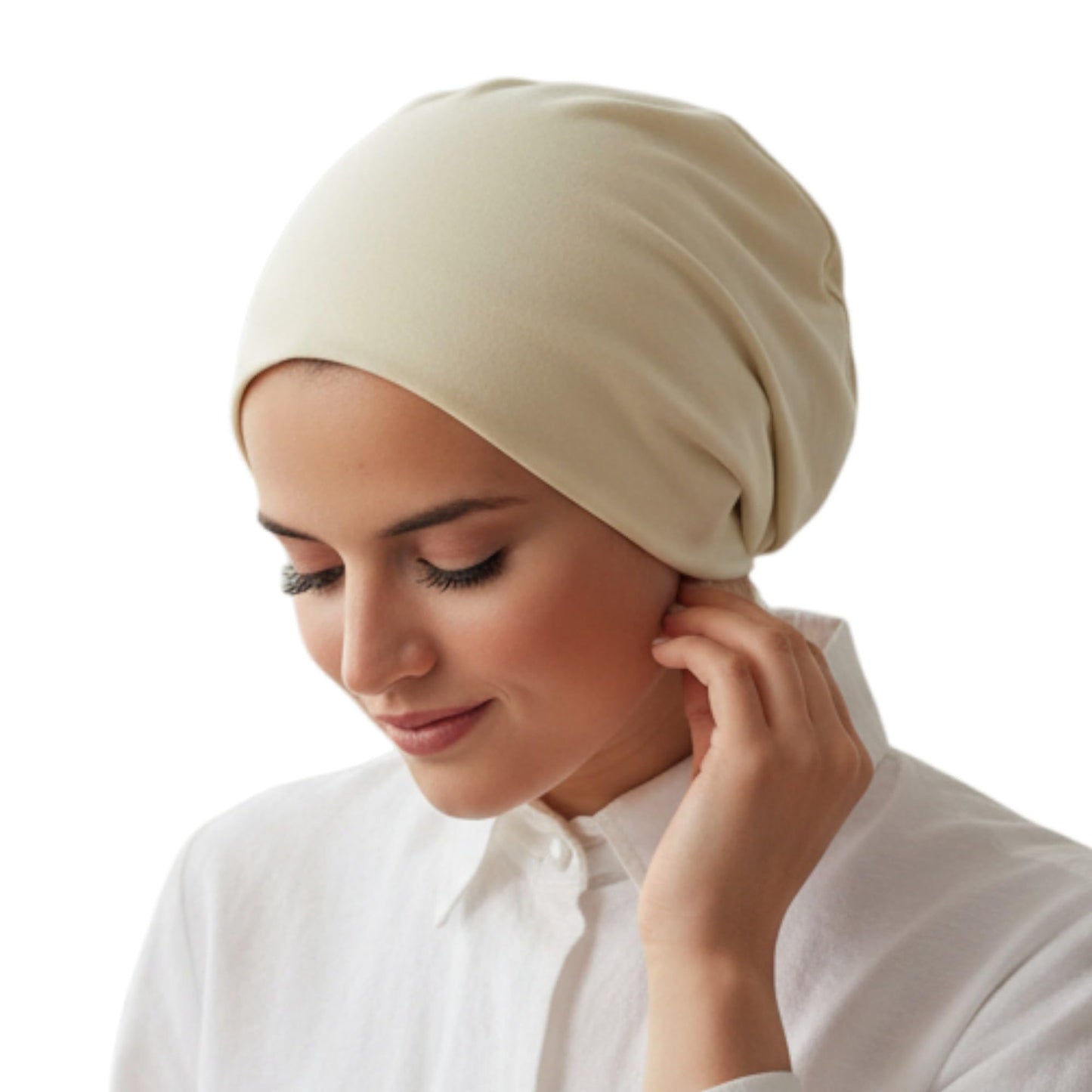 Lycra Thick Seamless Hijab Bonnet,