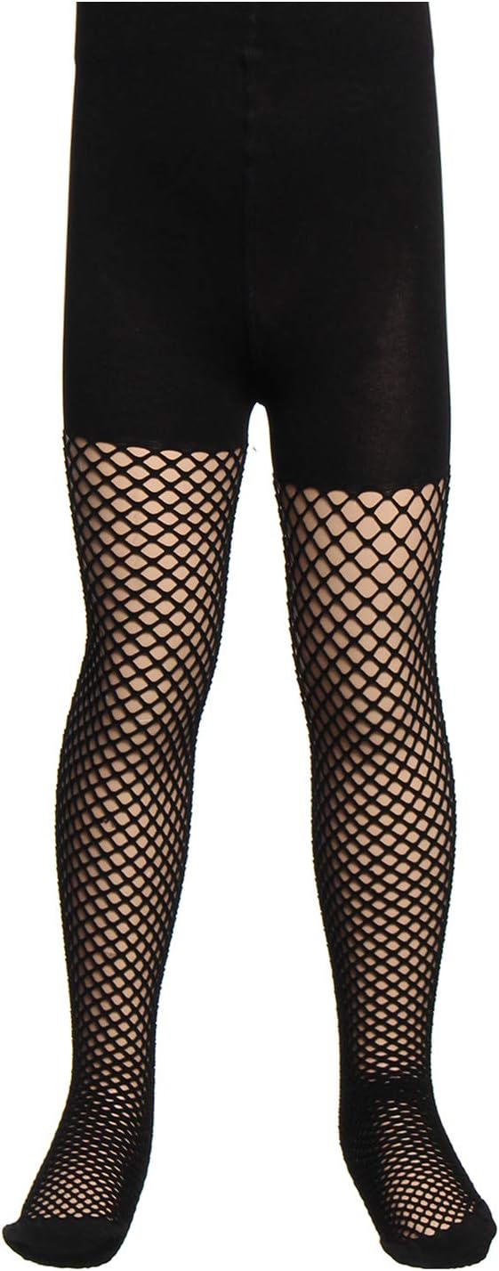 Fiori Mesh Tights For Girls