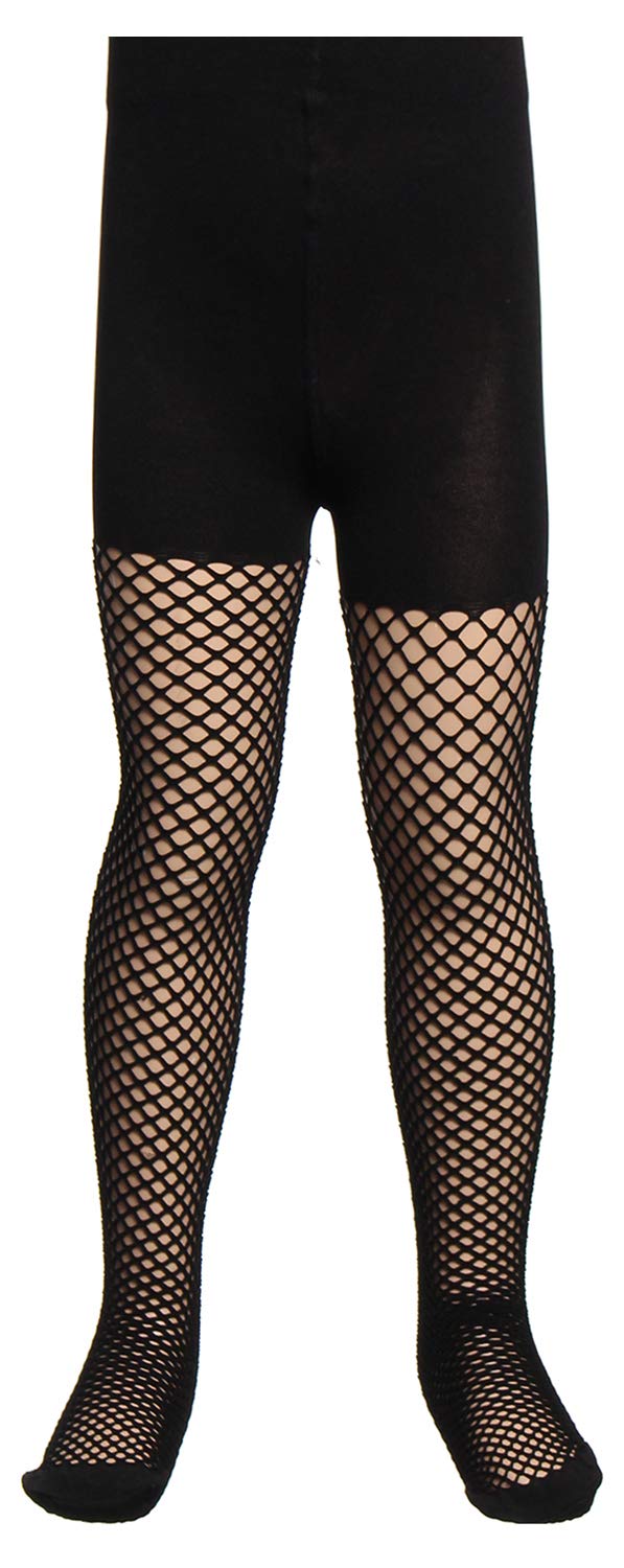 Fiori Mesh Tights For Girls
