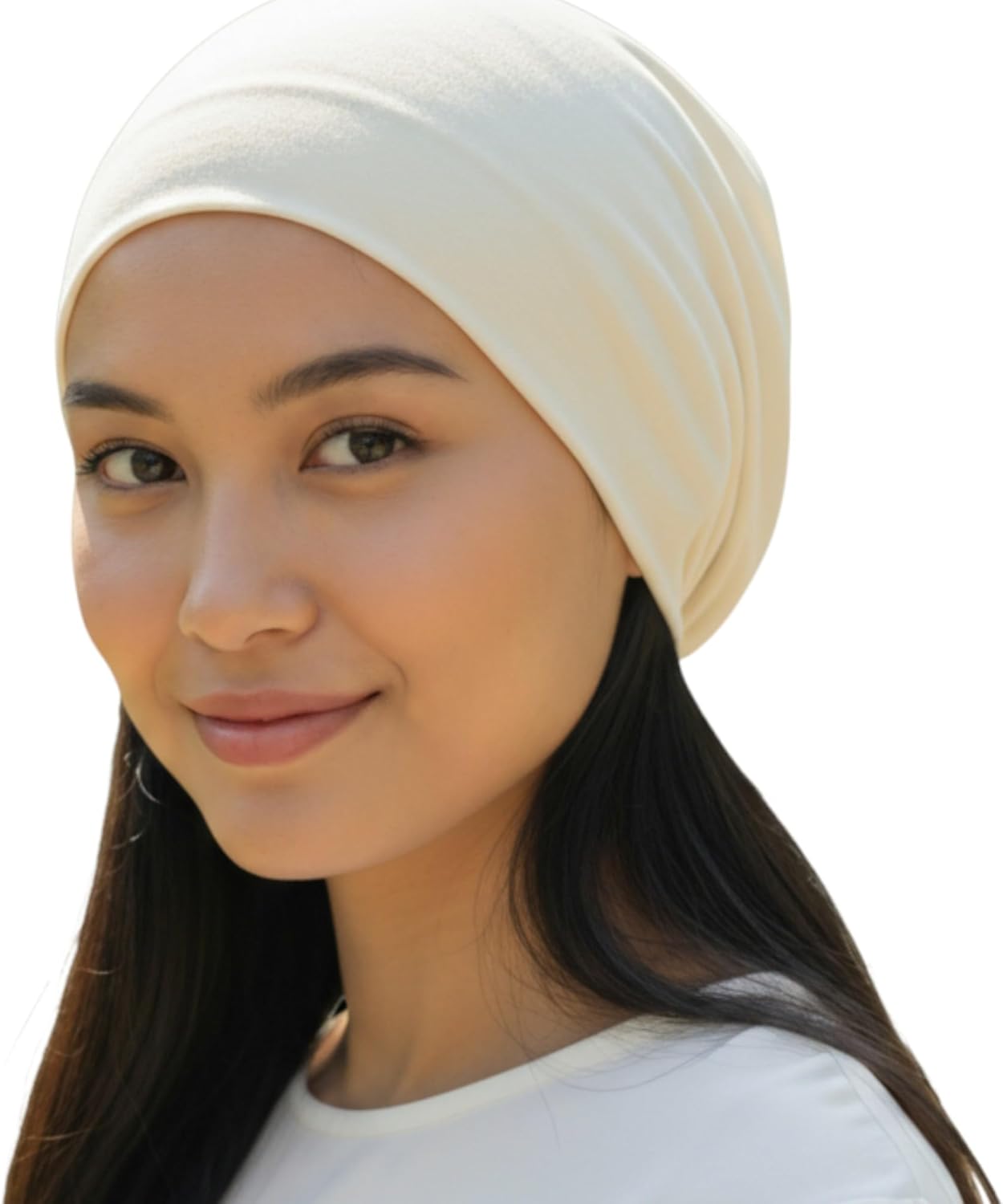 Lycra Thick Seamless Hijab Bonnet,