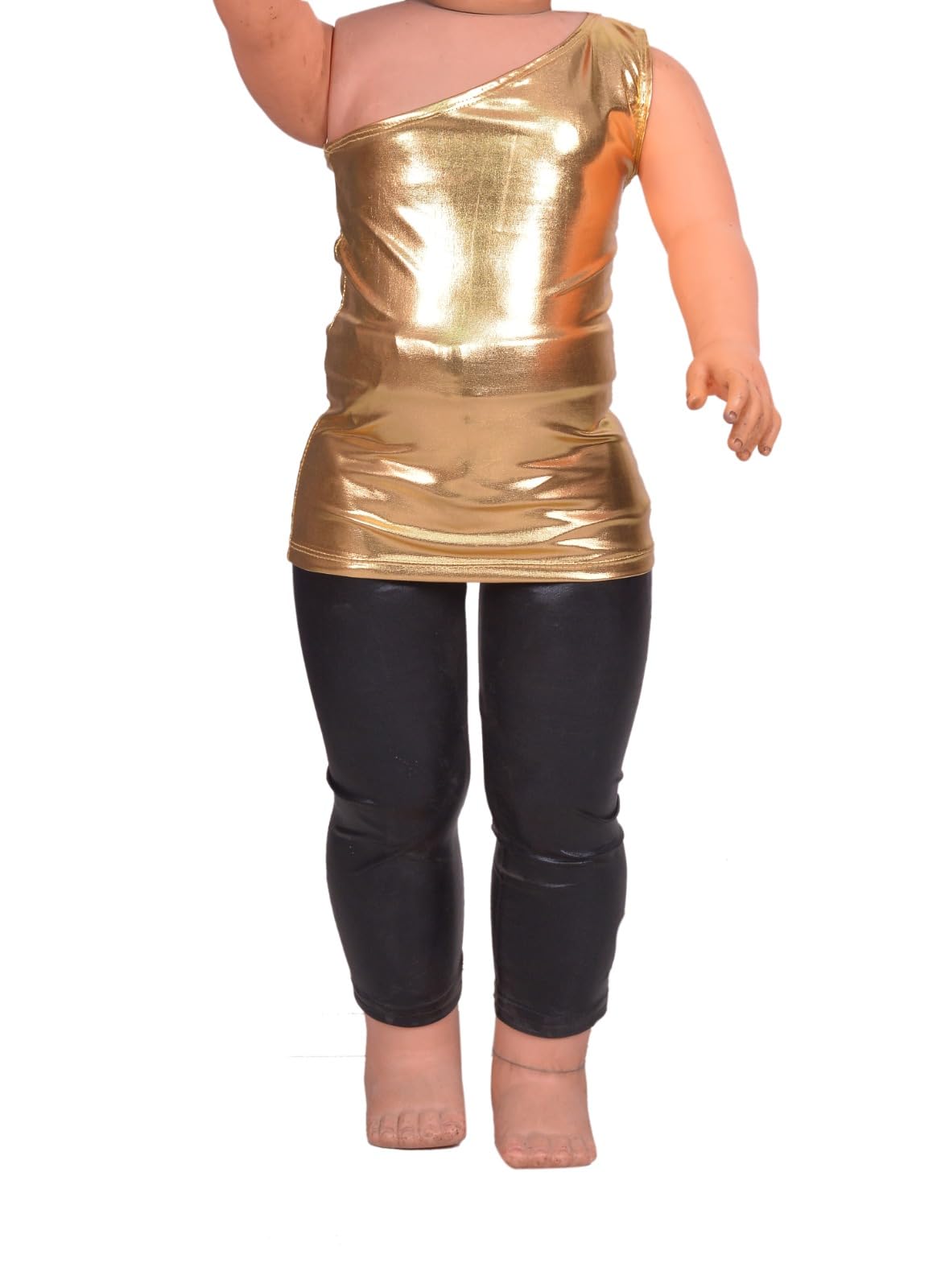 Disco Leather Body Shoulder for Girls-4