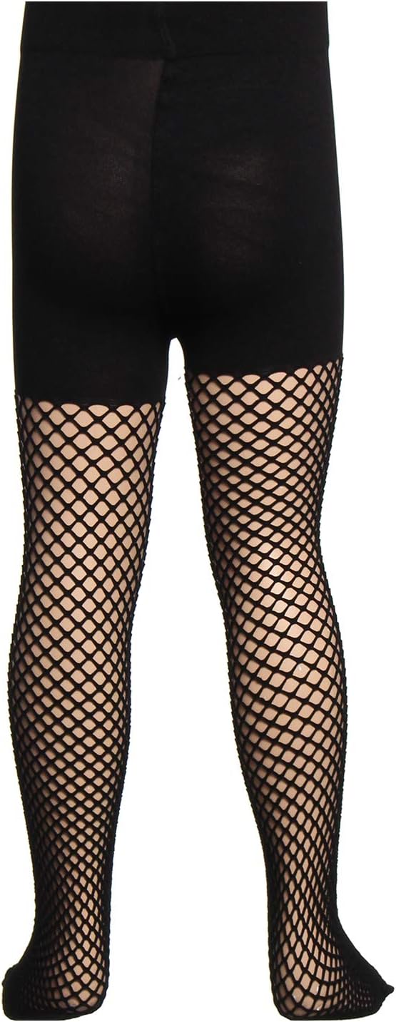 Fiori Mesh Tights For Girls