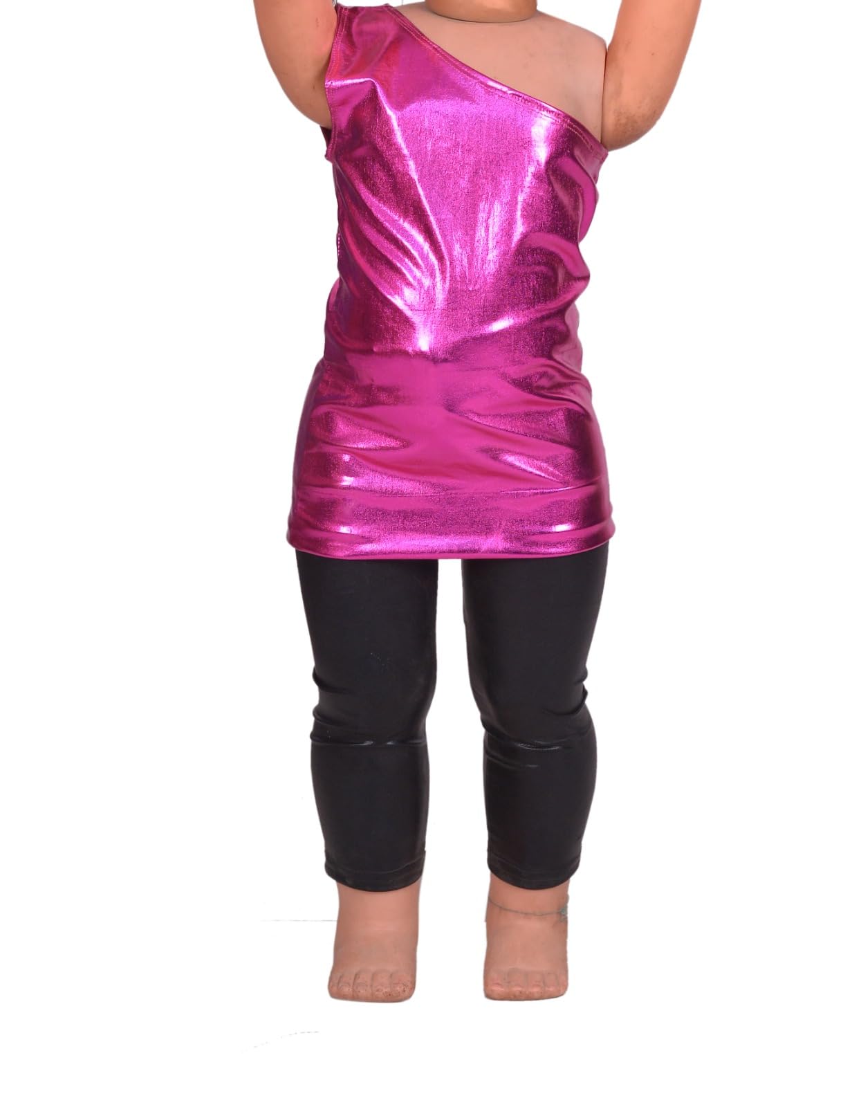 Disco Leather Body Shoulder for Girls -5