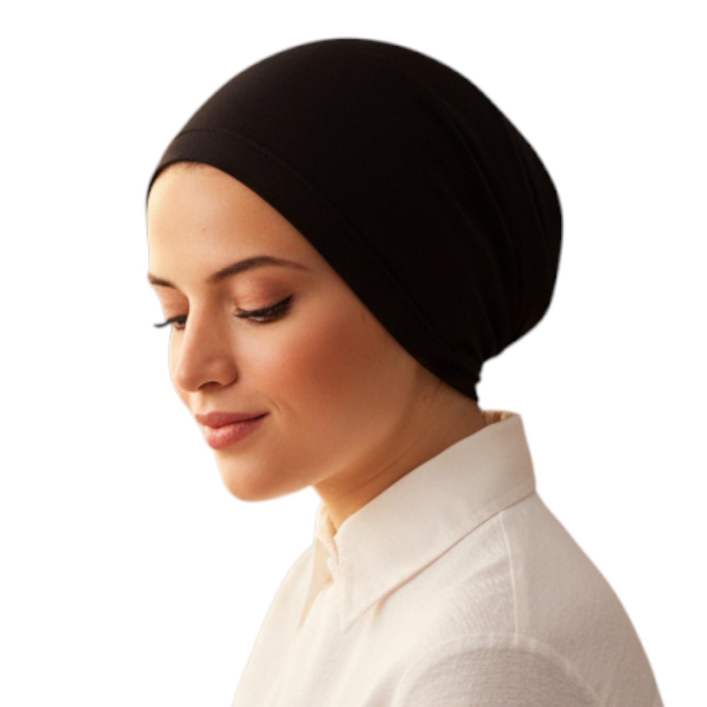 Lycra Thick Seamless Hijab Bonnet,