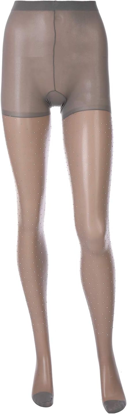 BB Women's Embroidered Tights (Grey)