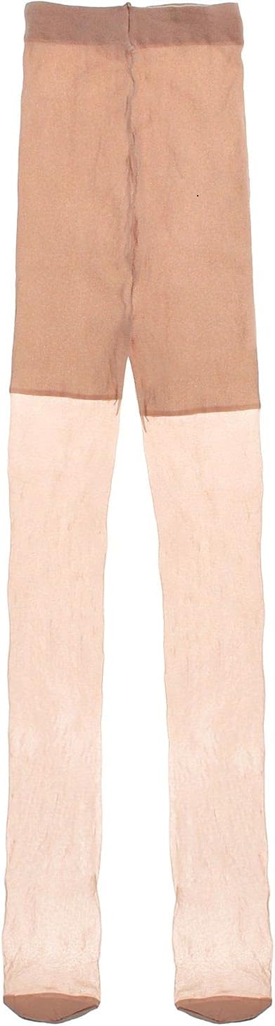 Silvy Voile Tights For Girls - Beige - 2724633916139