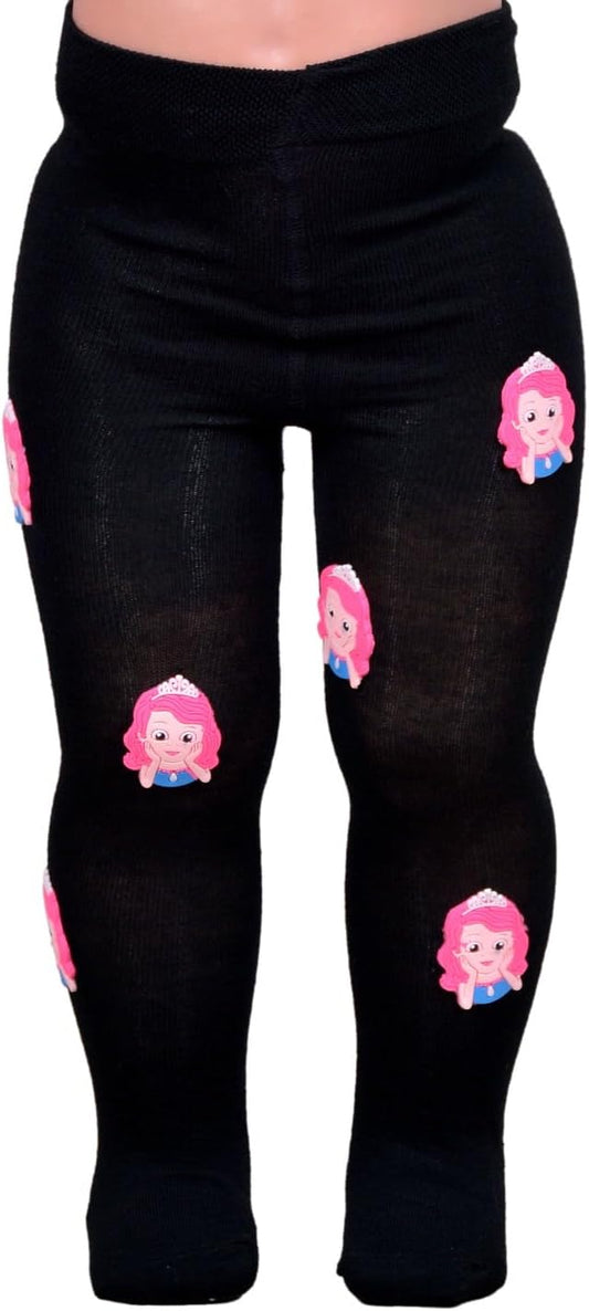 Cotton Lycra Wool Stockings Embroidered-14