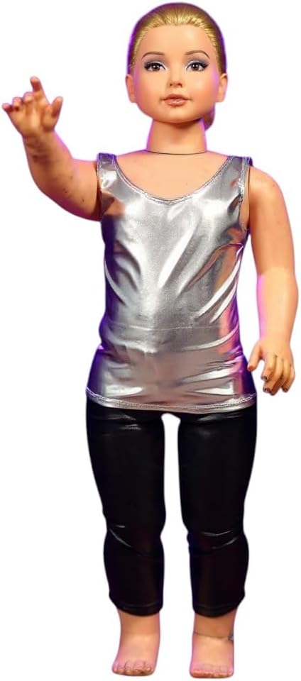Disco Leather Body Cut For Girls