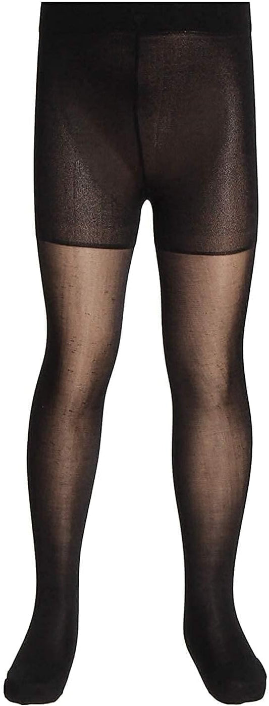 Silvy Crystal Tights For Girls - Black - 2724633591718