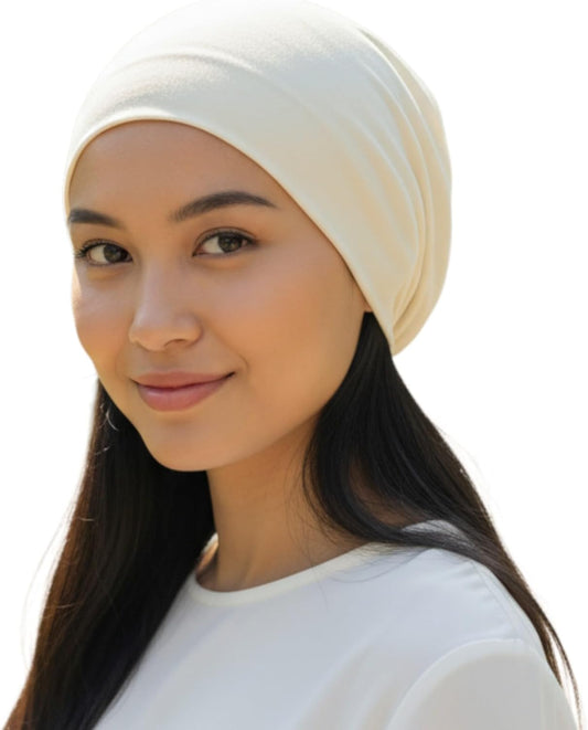 Lycra Thick Seamless Hijab Bonnet,