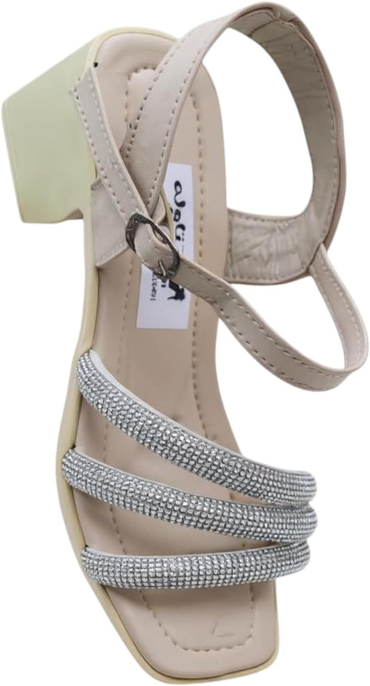 Crystal Sandal For Women 3 Seer