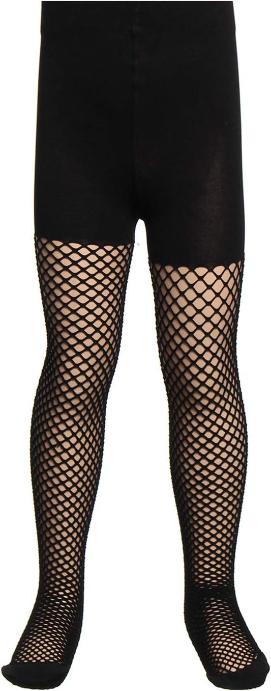 Fiori Mesh Tights For Girls